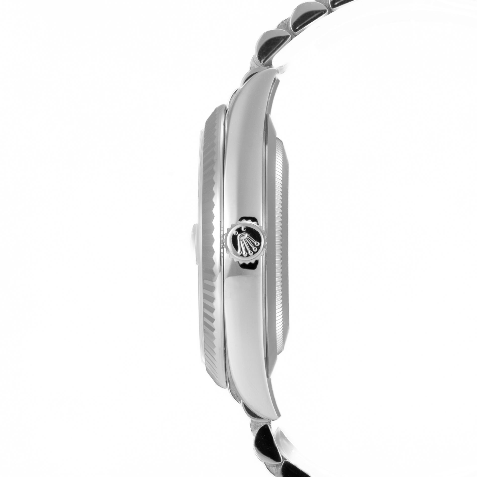 Day-Date 'President' Meteorite Baguette Diamond Dial White Gold - Image 4