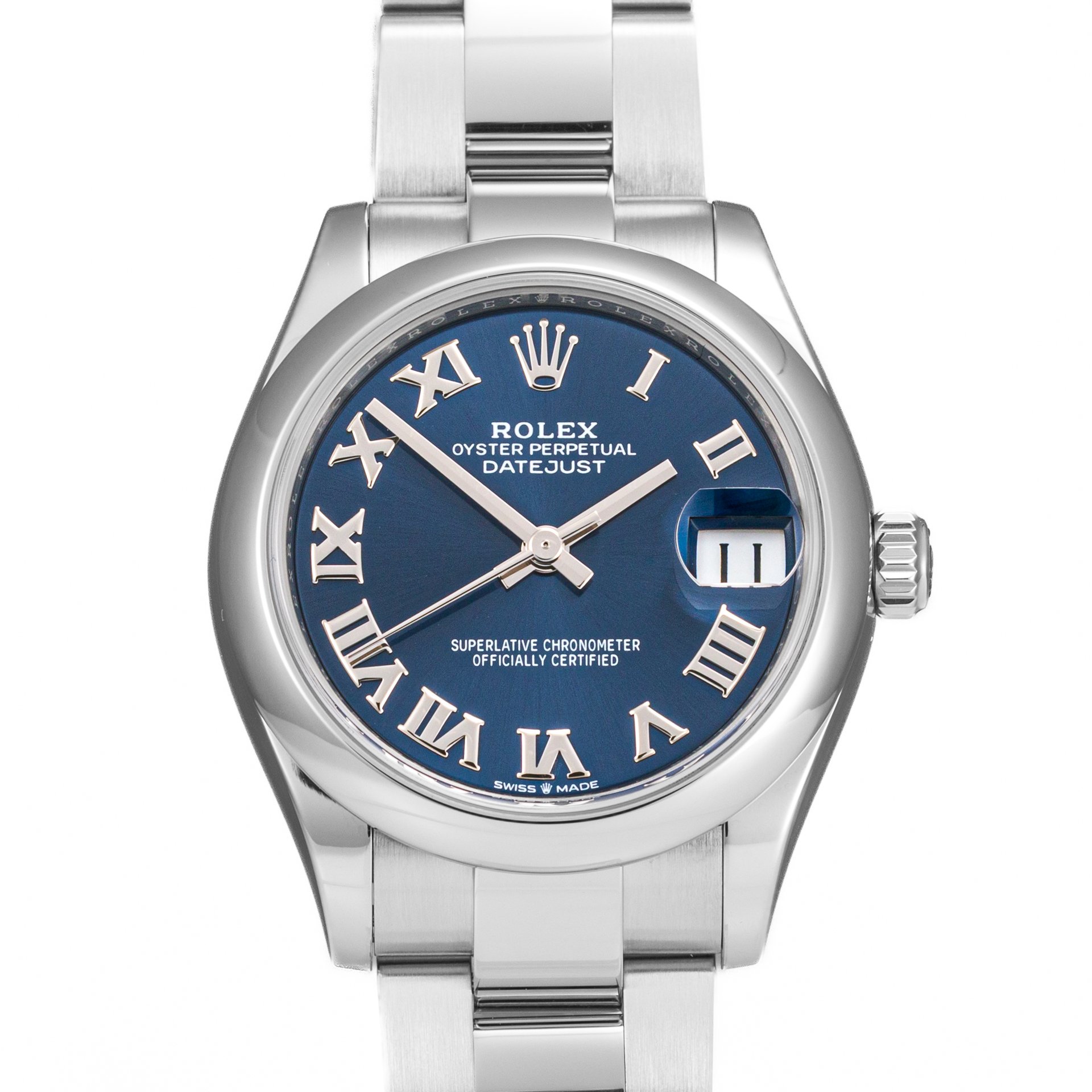 Rolex Datejust 31 Blue Roman Dial