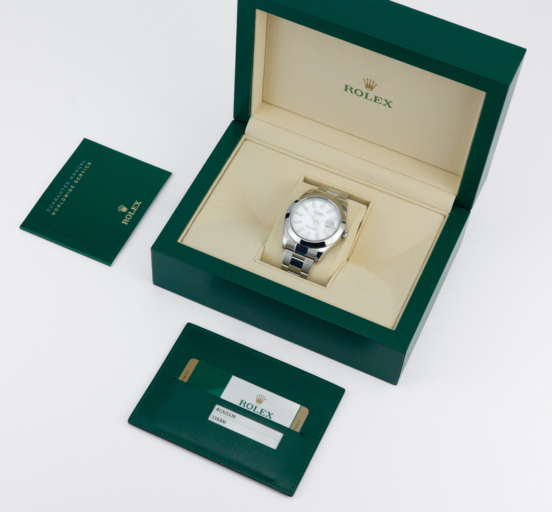 Datejust II 41 White dial - 116300-0003 - Image 2