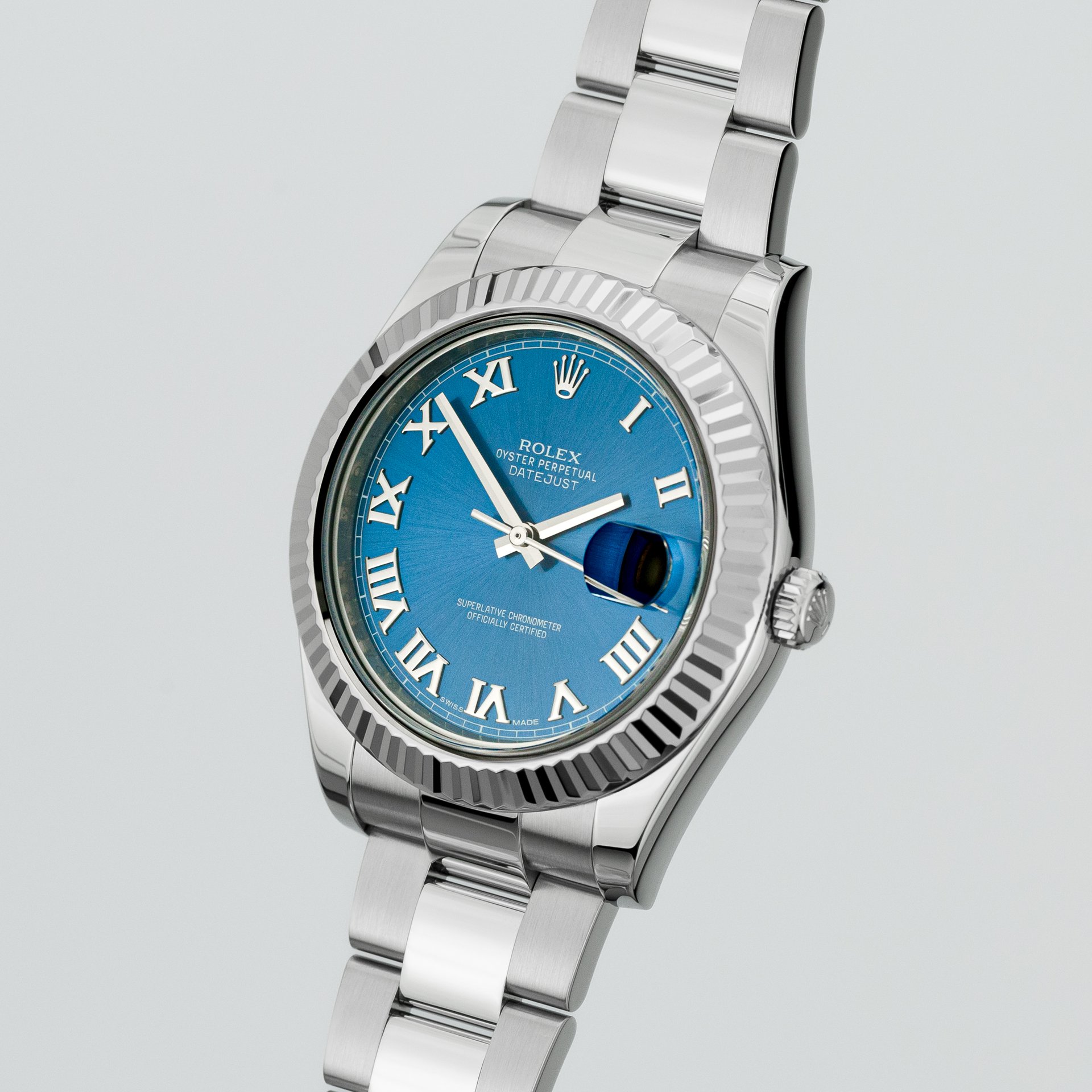 Rolex Datejust II 41mm Azzuro Blue - Image 2