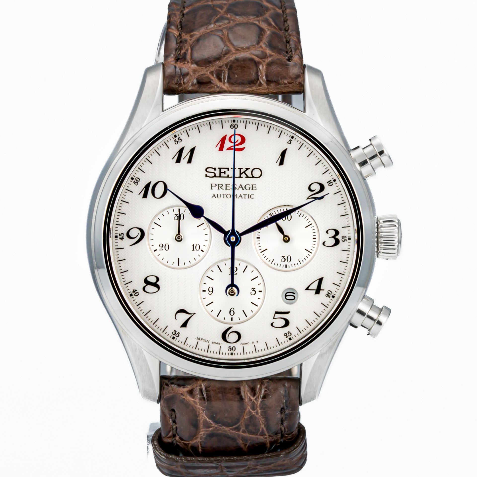 Presage Chronograph 42mm White Dial - Image 1