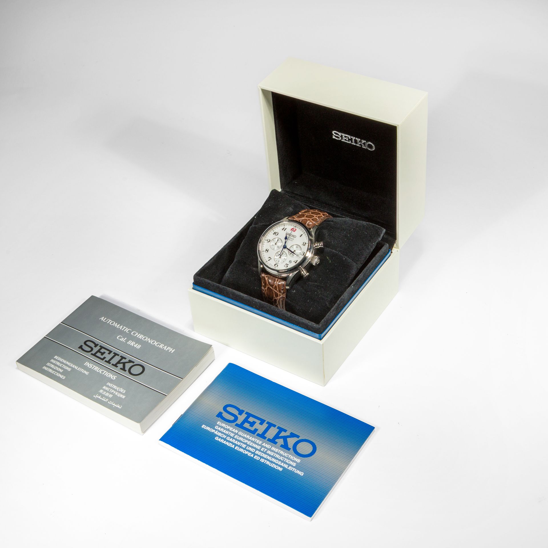 Presage Chronograph 42mm White Dial - Image 2