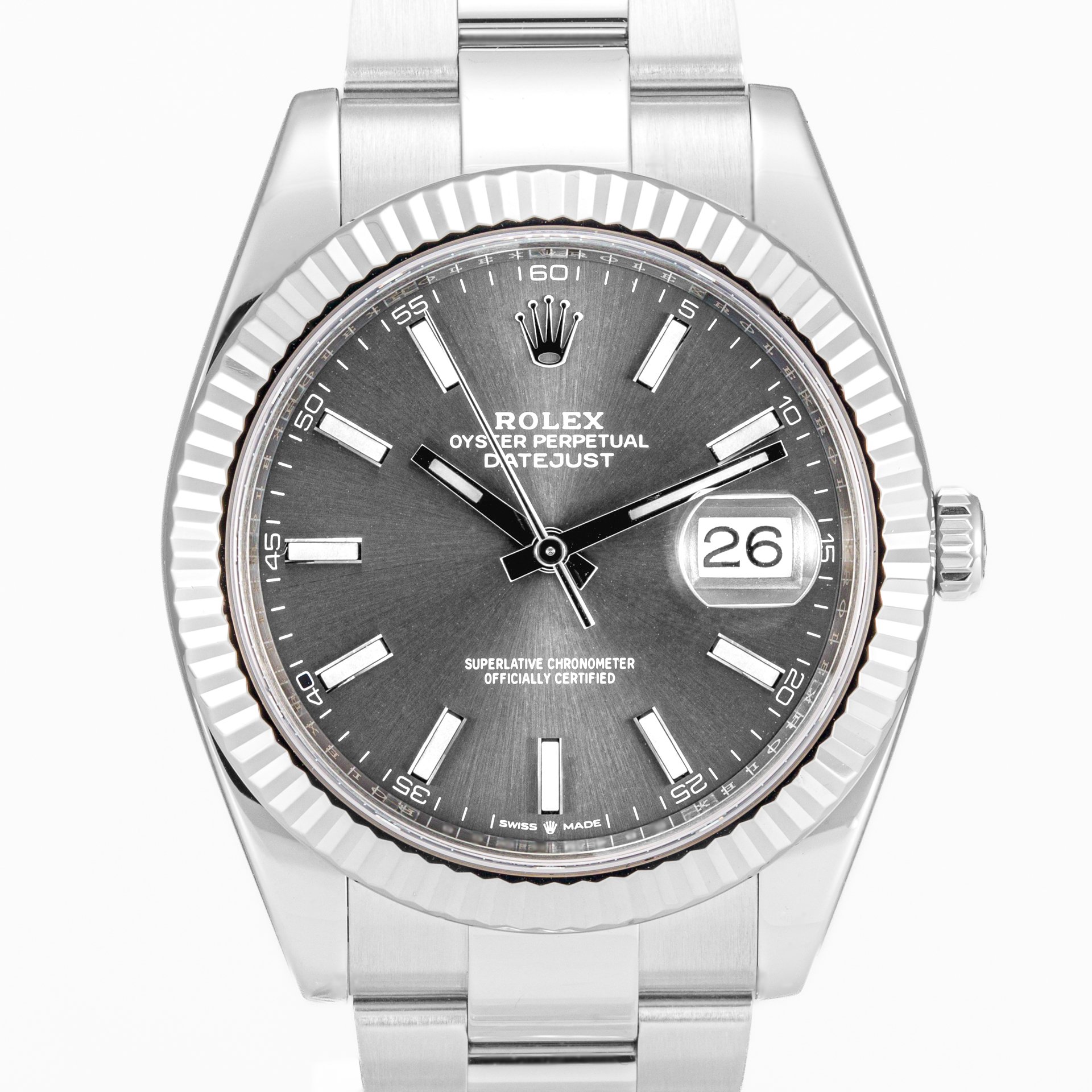 Rolex Datejust 41 Dark Rhodium Dial