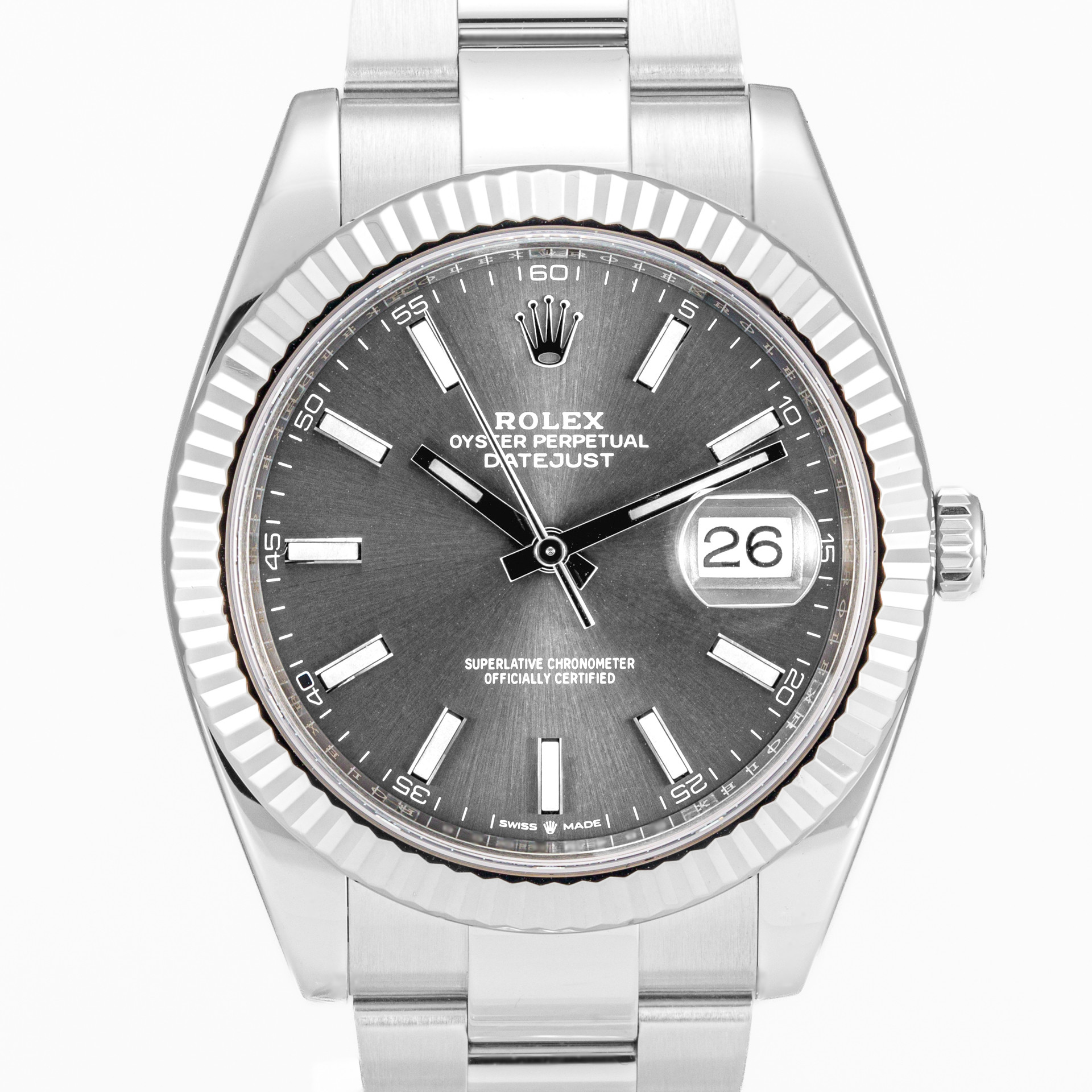 Datejust 41 Dark Rhodium Dial - Image 1