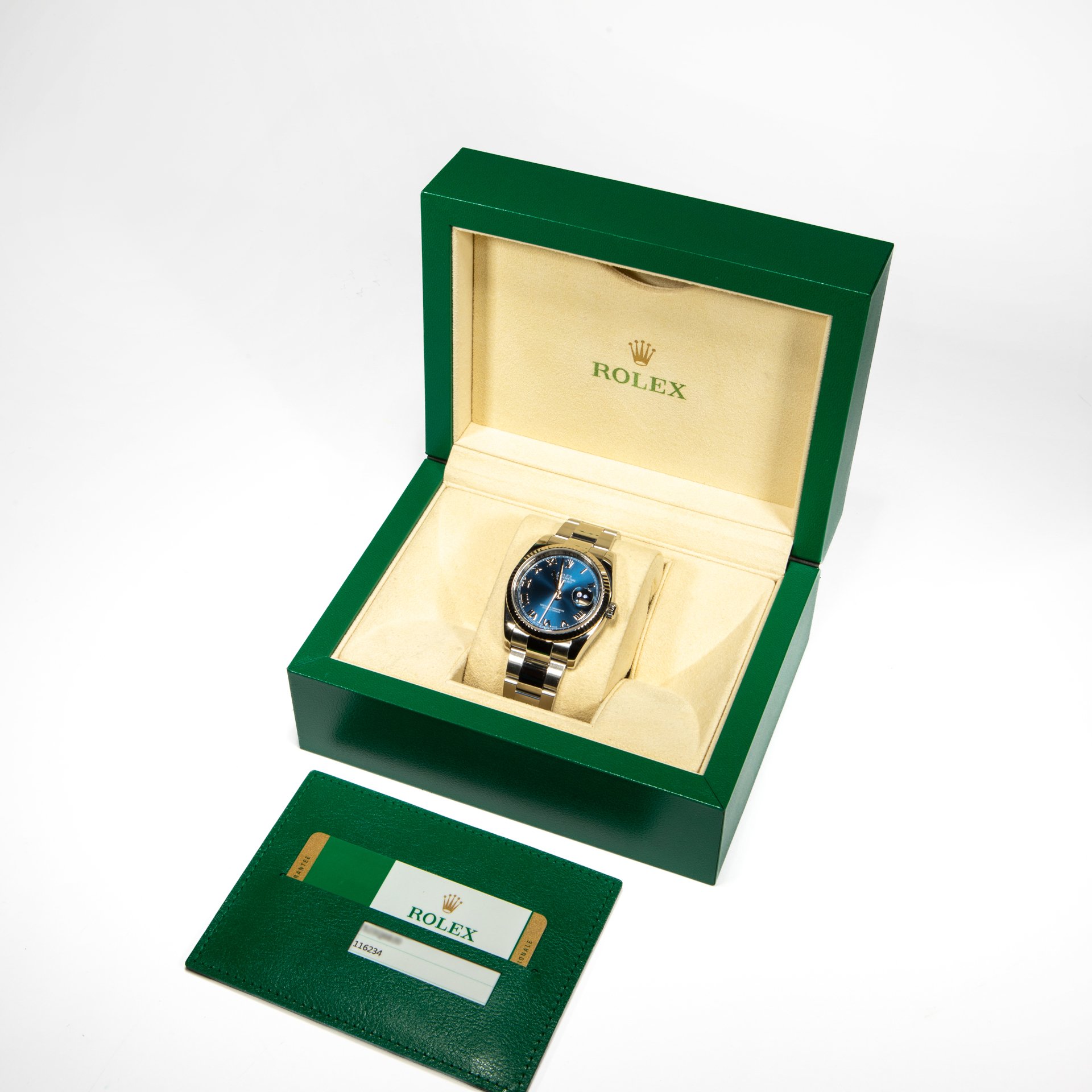 Rolex Datejust 36 Blue Roman Dial - Image 2
