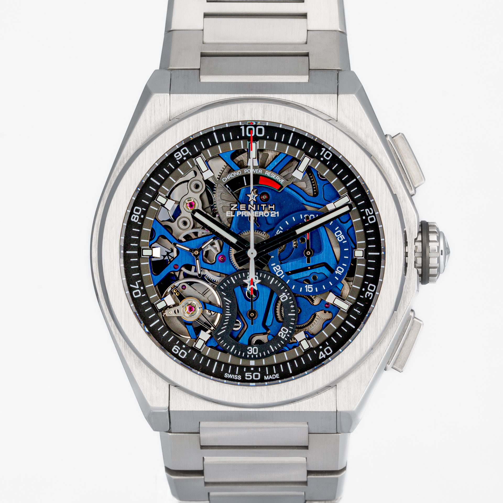 Defy 21 El Primero Chronograph 44mm Titanium - Image 1