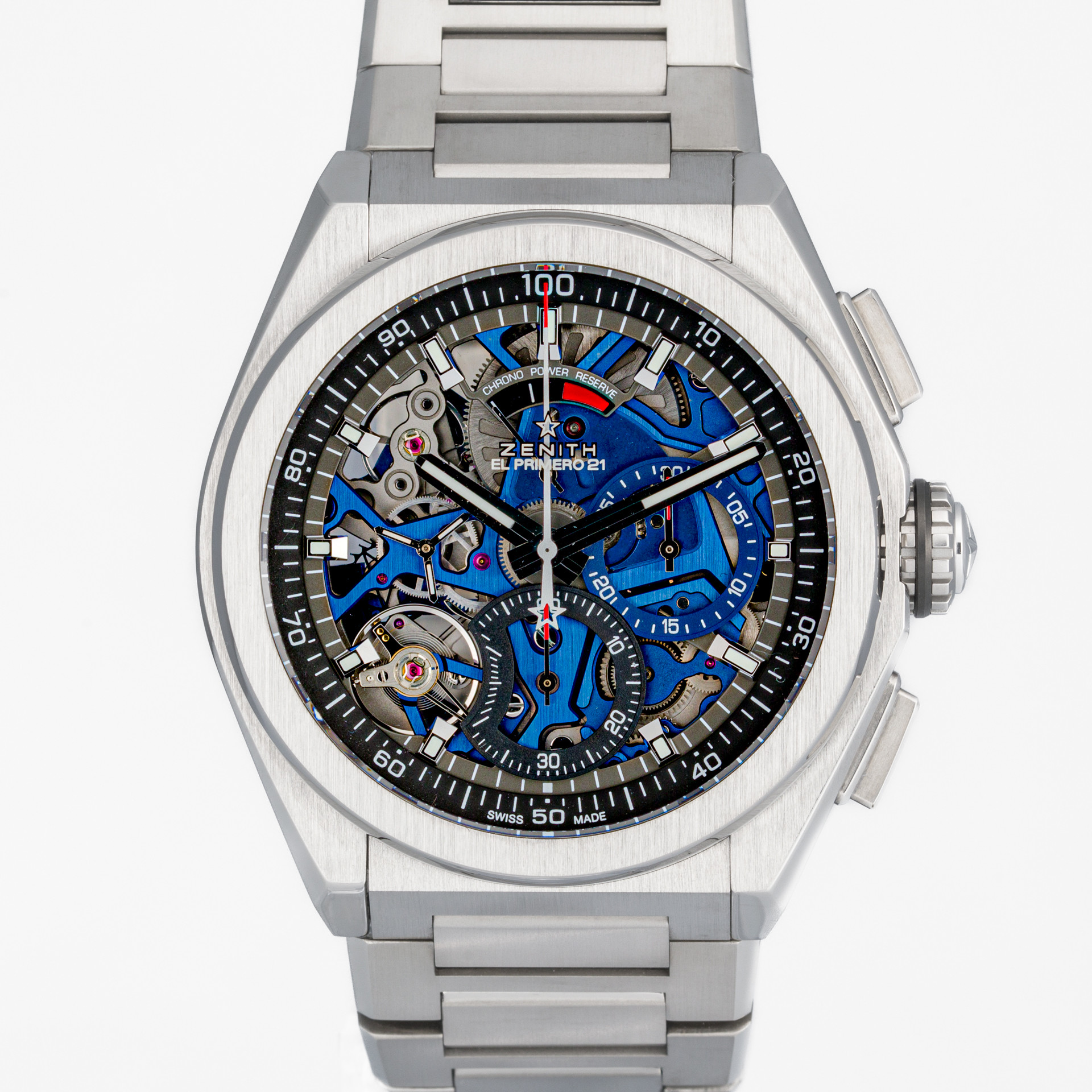 Defy 21 El Primero Chronograph 44mm Titanium - Image 1