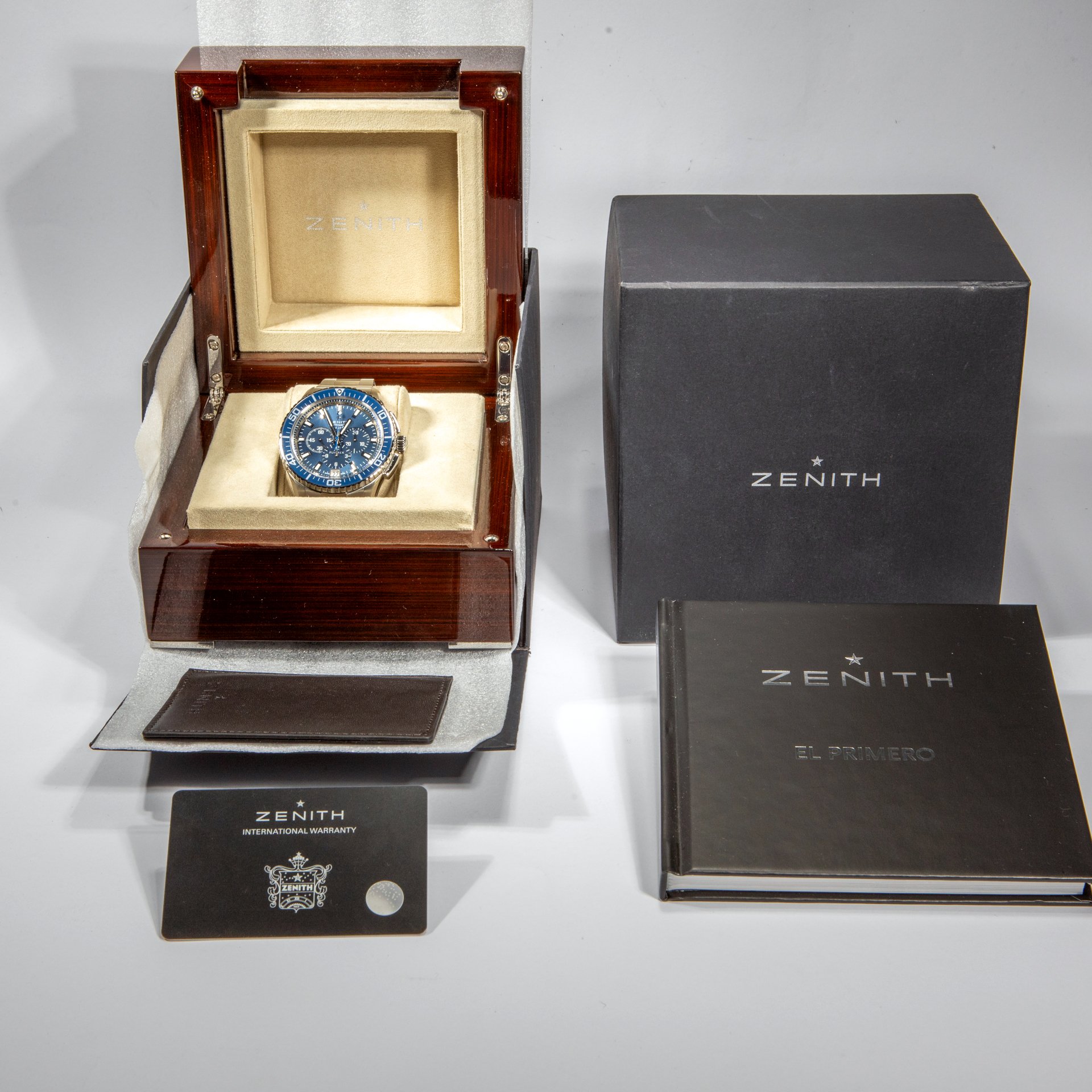 Zenith El Primero Stratos Flyback Chronograph Blue - Image 2