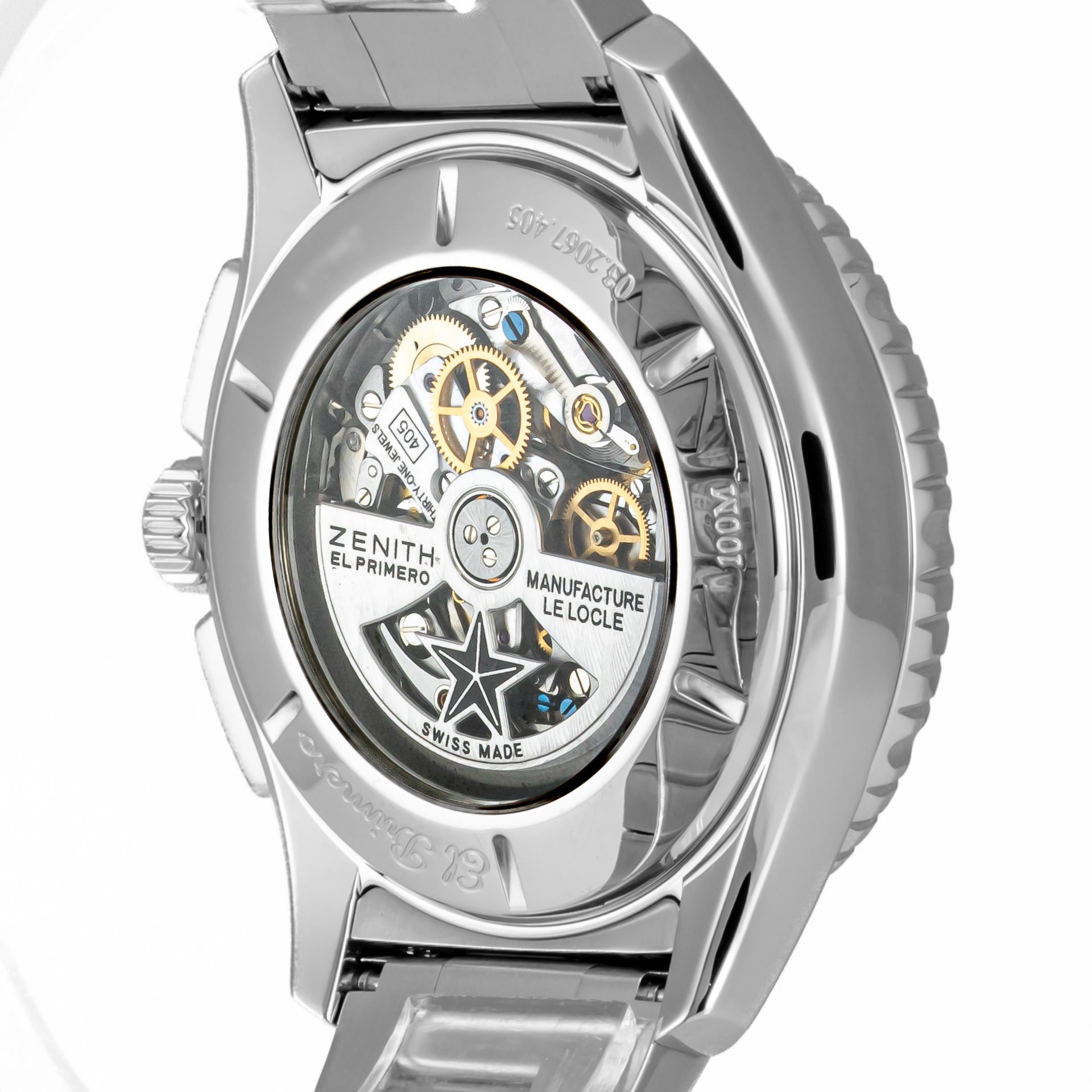 El Primero Stratos Flyback Chronograph Blue - Image 3