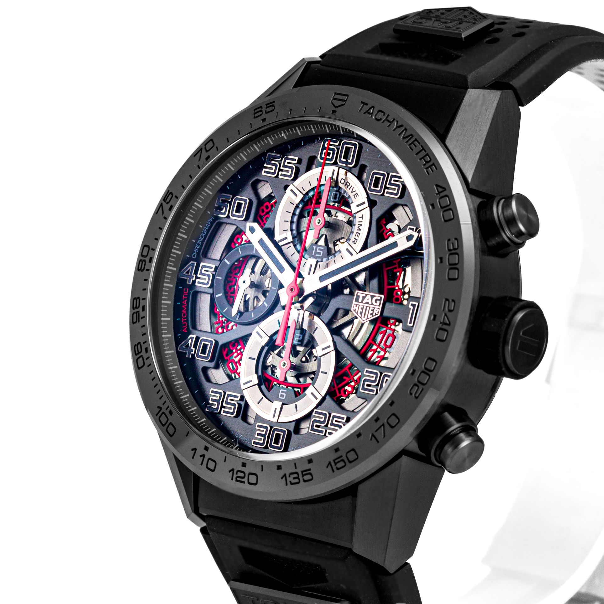 Carrera 01 Tokyo Limited Edition Ceramic Skeleton 43mm - Image 6