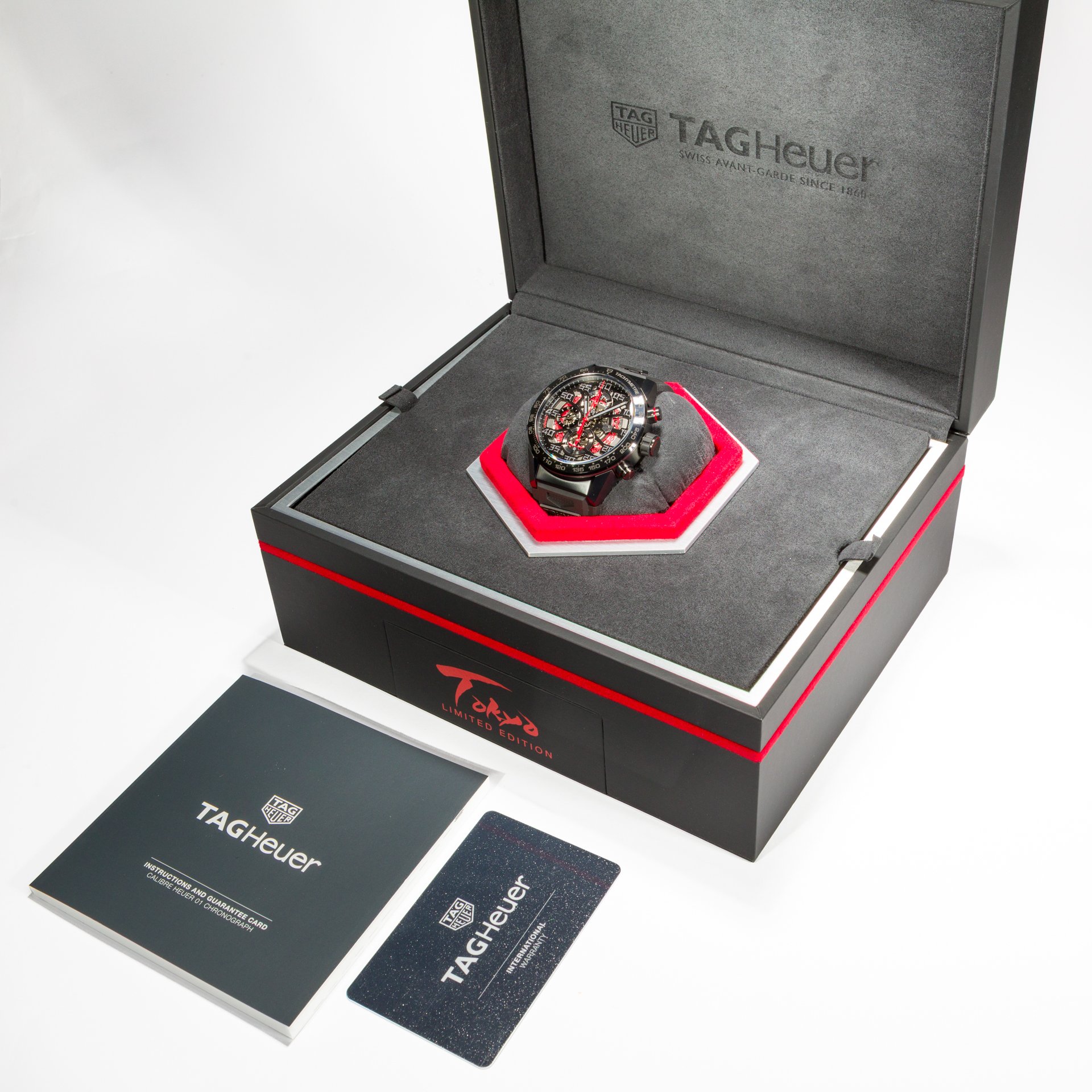 TAG Heuer Carrera 01 Tokyo Limited Edition Ceramic Skeleton 43mm - Image 2