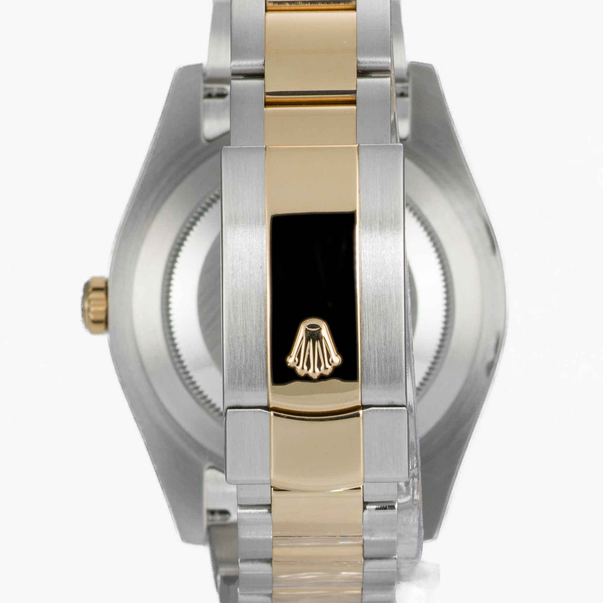 Datejust II 41mm Gold and Steel Black Roman Dial - Image 6