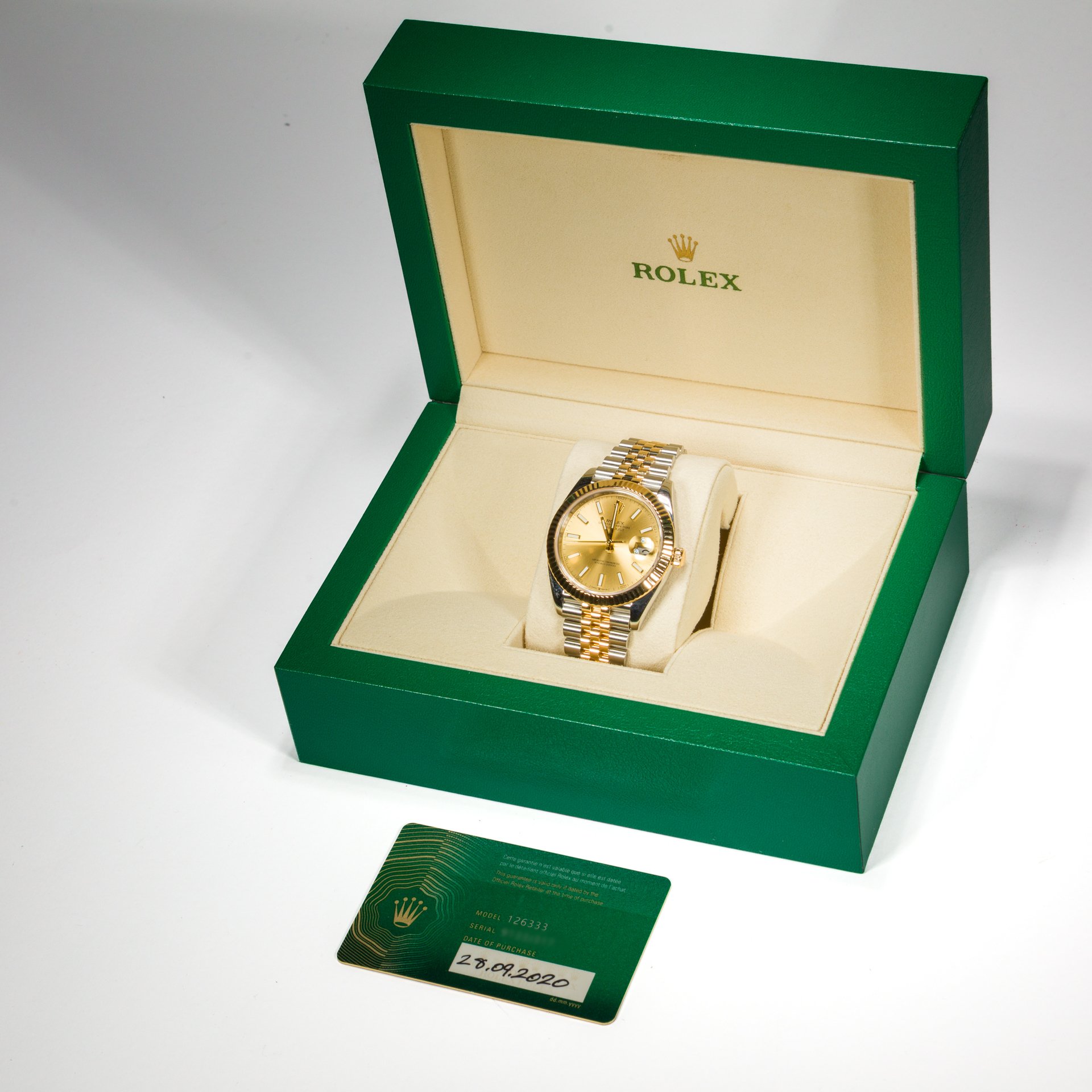 Rolex Datejust Champagne Dial Jubilee - Image 2