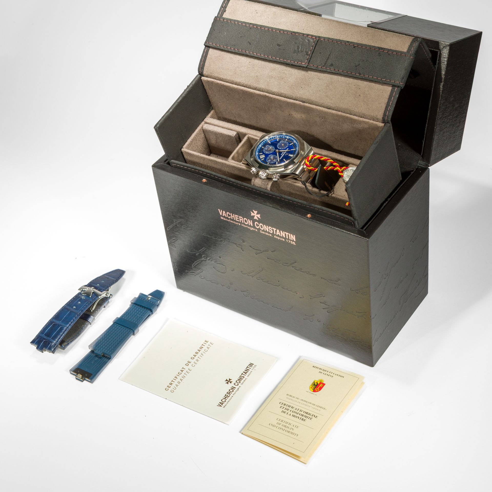 Overseas Chronograph 42.5mm Blue Dial - Image 2