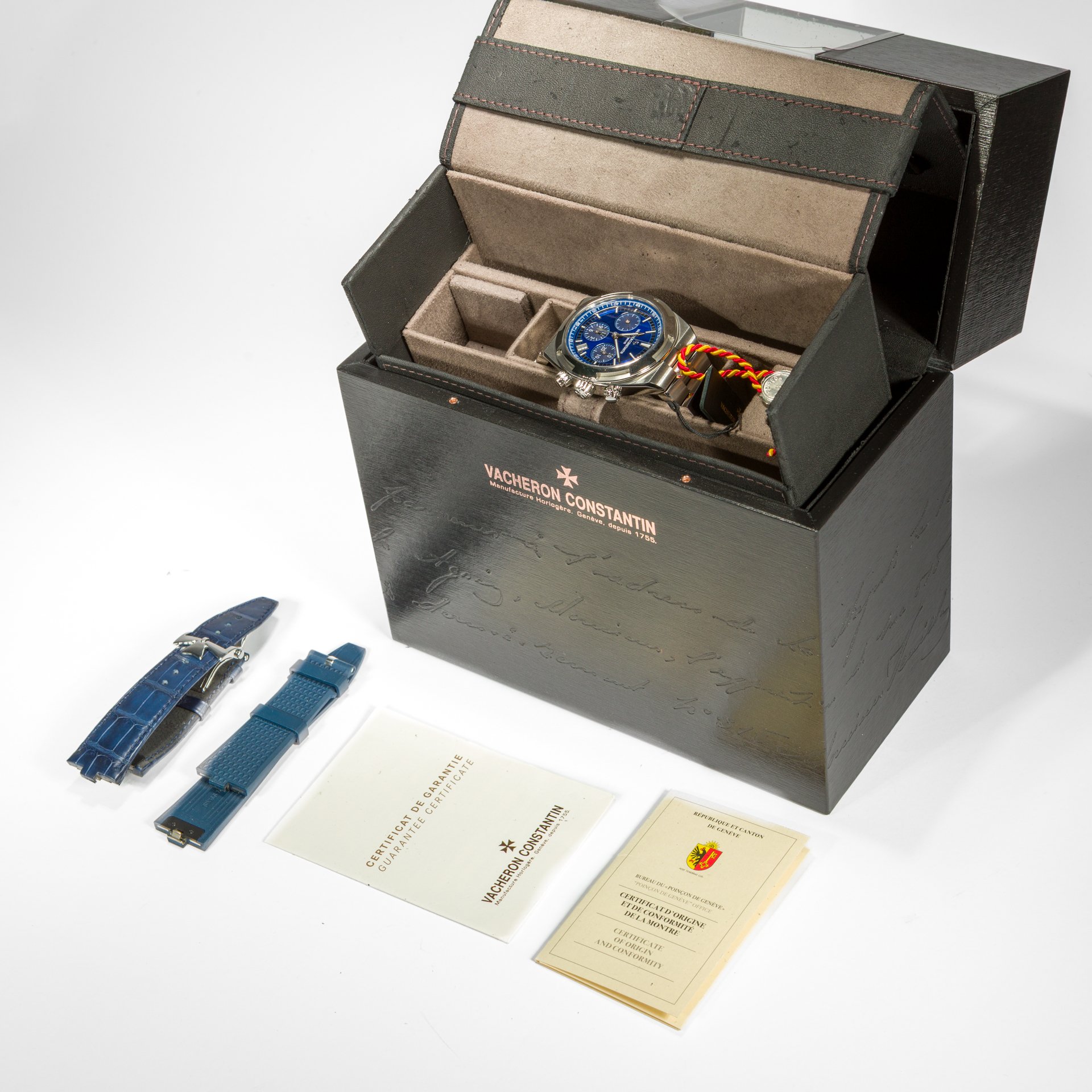 Vacheron Constantin Overseas Chronograph 42.5mm Blue Dial - Image 2