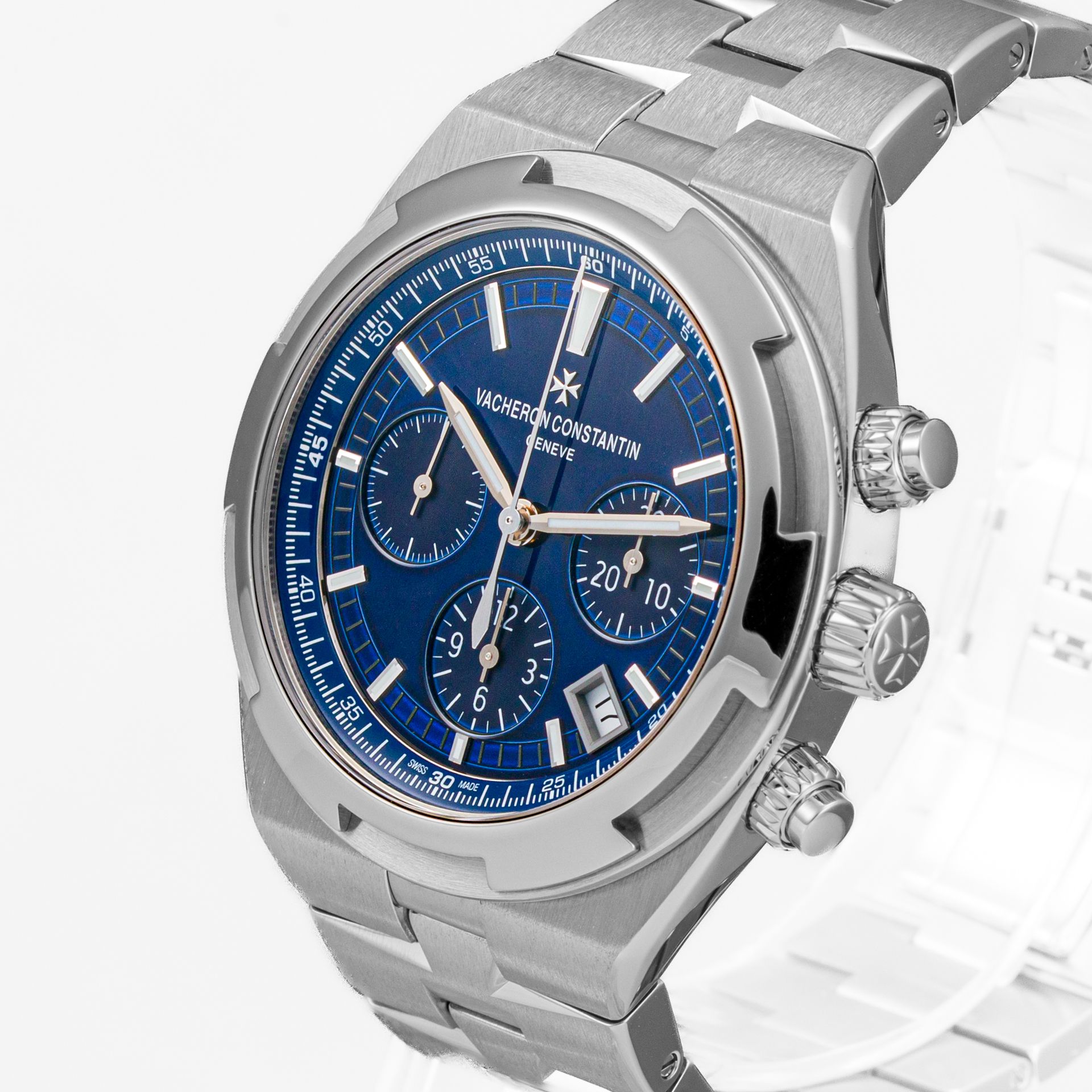 Overseas Chronograph 42.5mm Blue Dial - Image 6