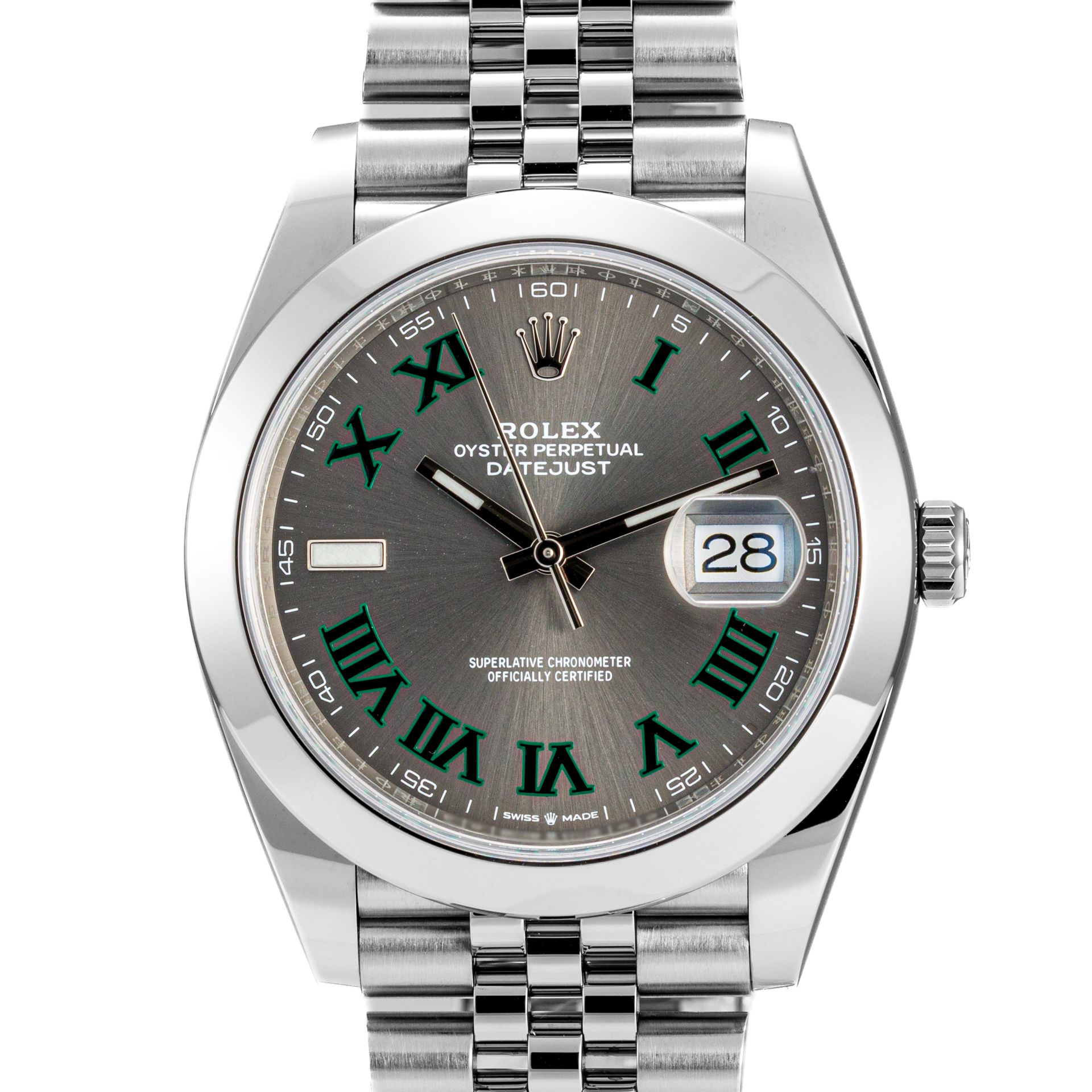 Datejust 41mm 'Wimbledon' Jubilee Bracelet - Image 1