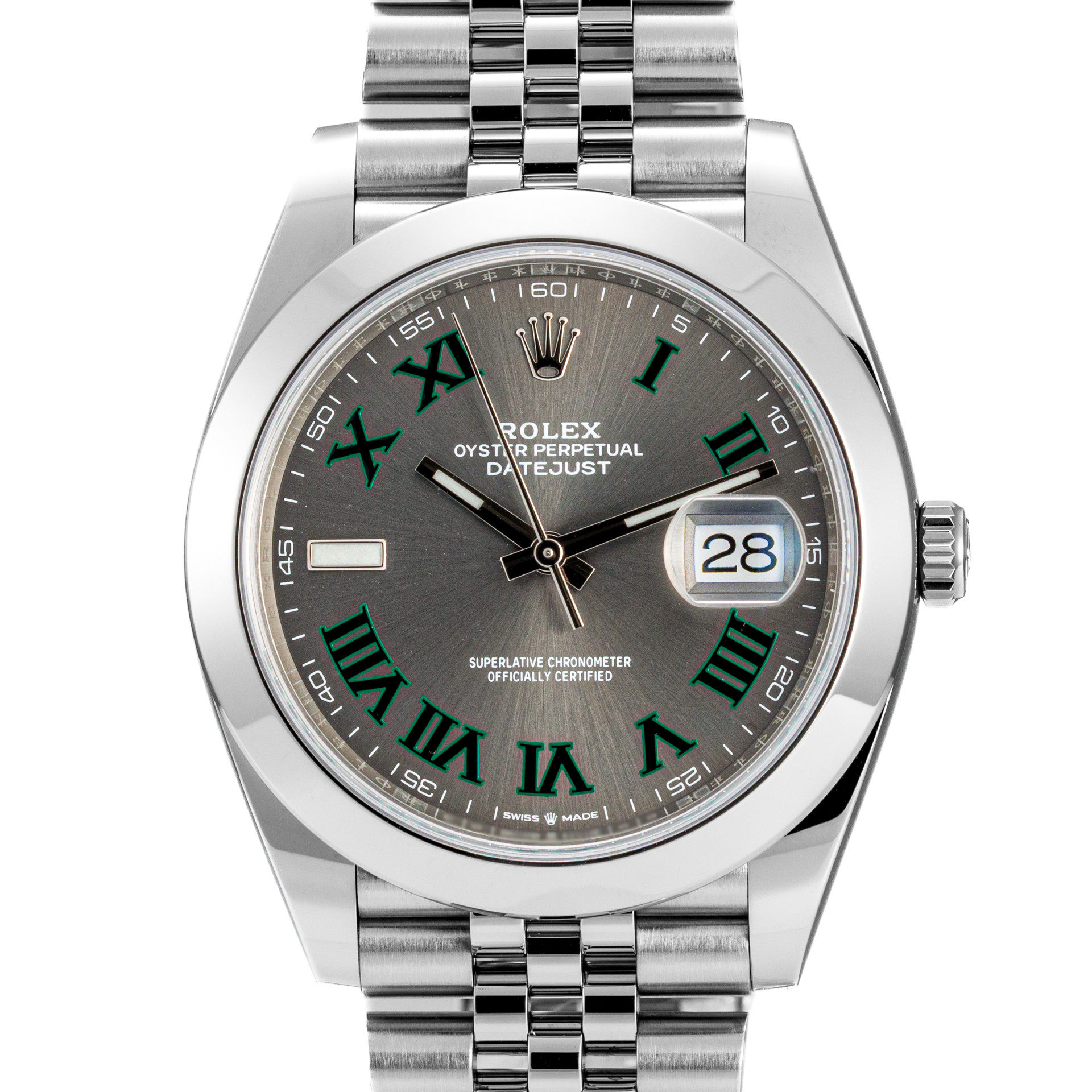 Datejust 41mm 'Wimbledon' Jubilee Bracelet - Image 1