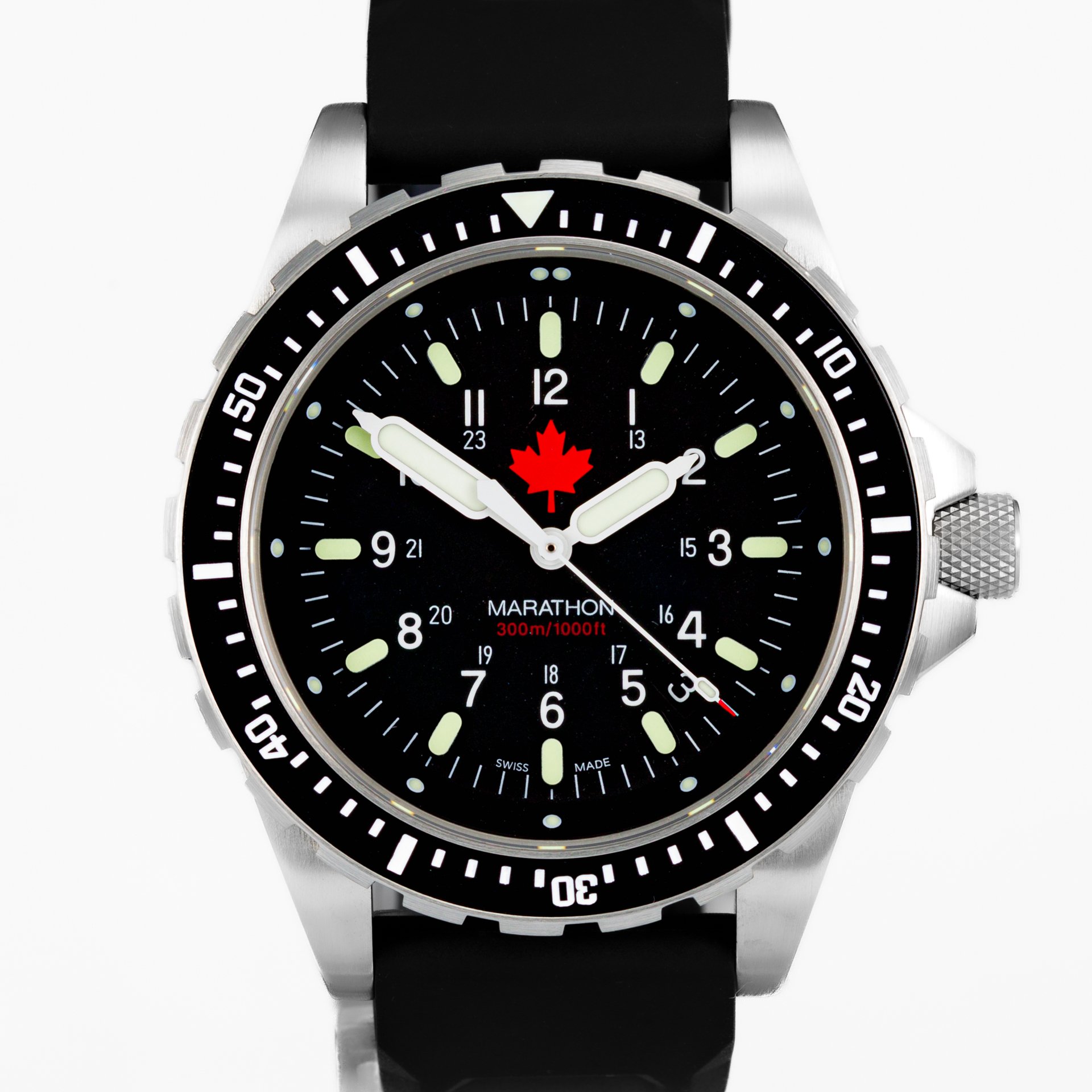 GSAR 46mm Red Maple Jumbo Diver's Quartz - WW194018SS-0430