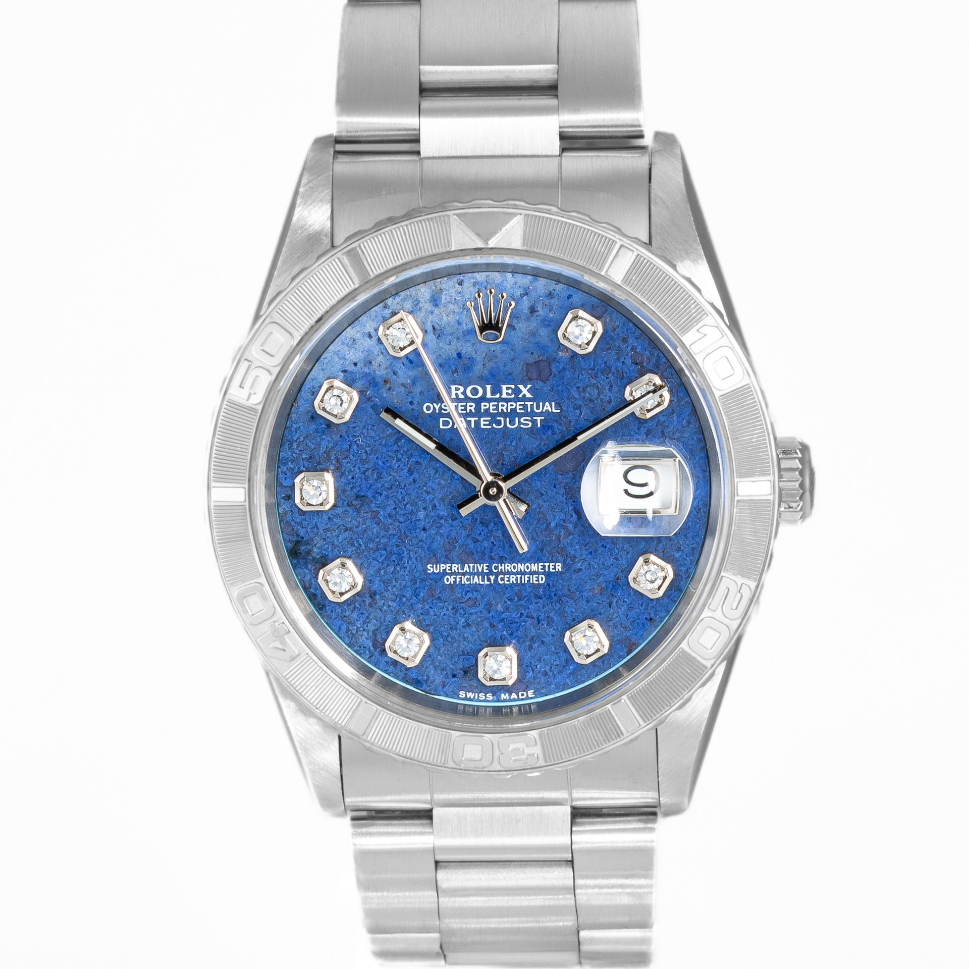 Datejust Turn-O-Graph 36 Sodalite Diamond Dial - Image 1