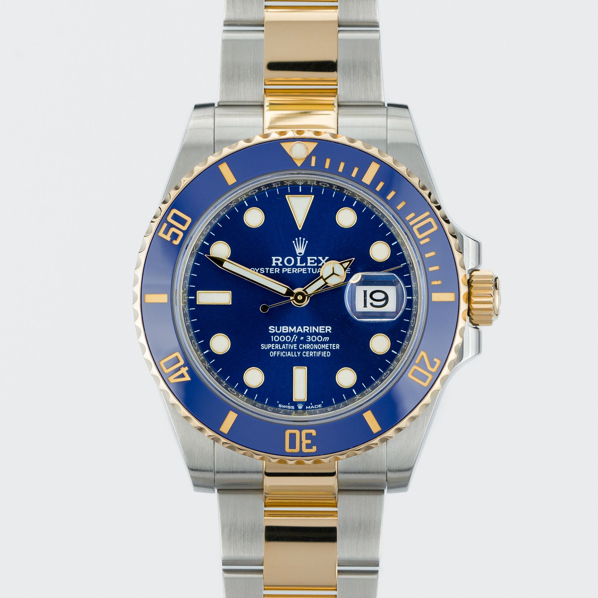 Submariner Date Yellow Rolesor 'Bluesy' - Image 1