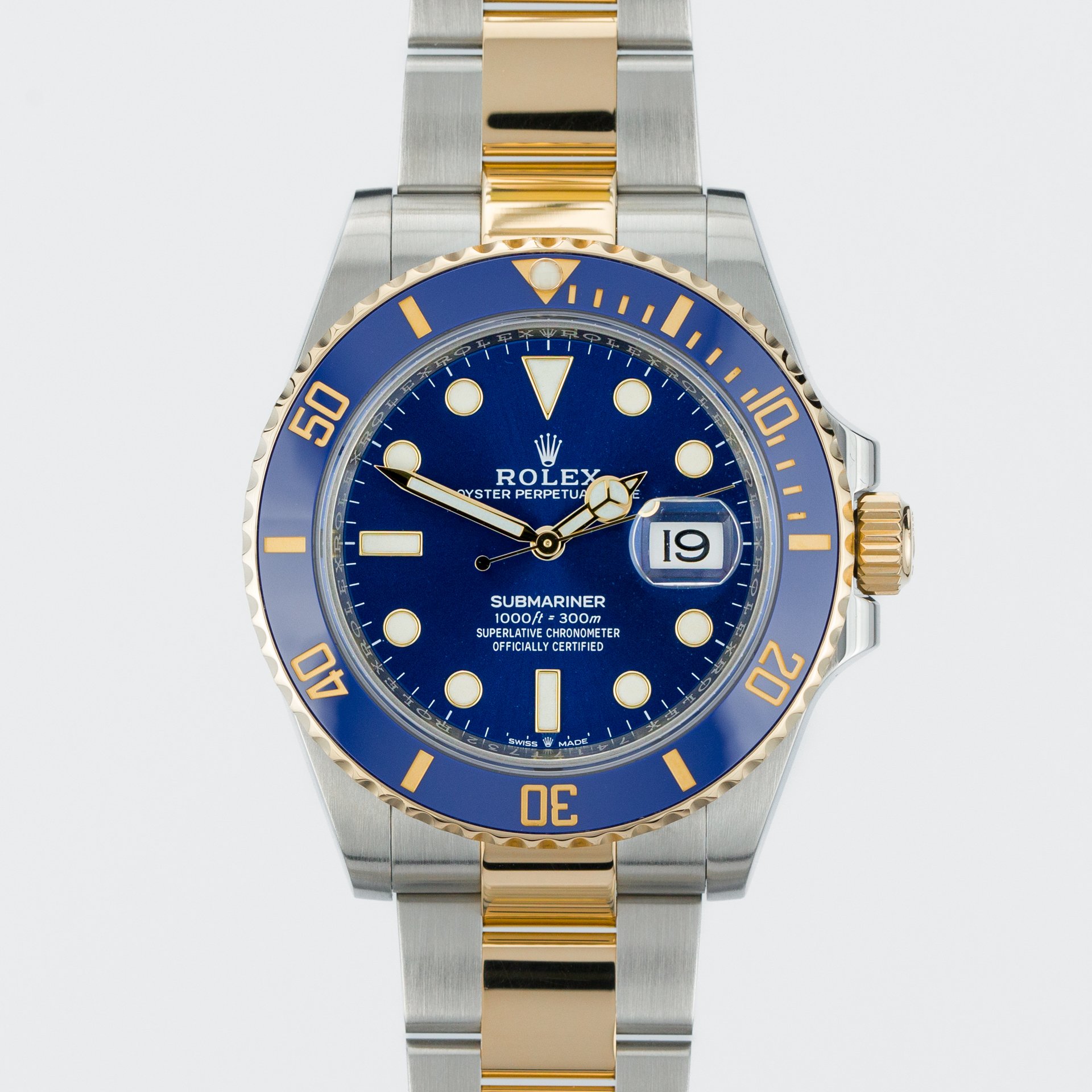 Submariner Date Yellow Rolesor 'Bluesy' - 126613LB