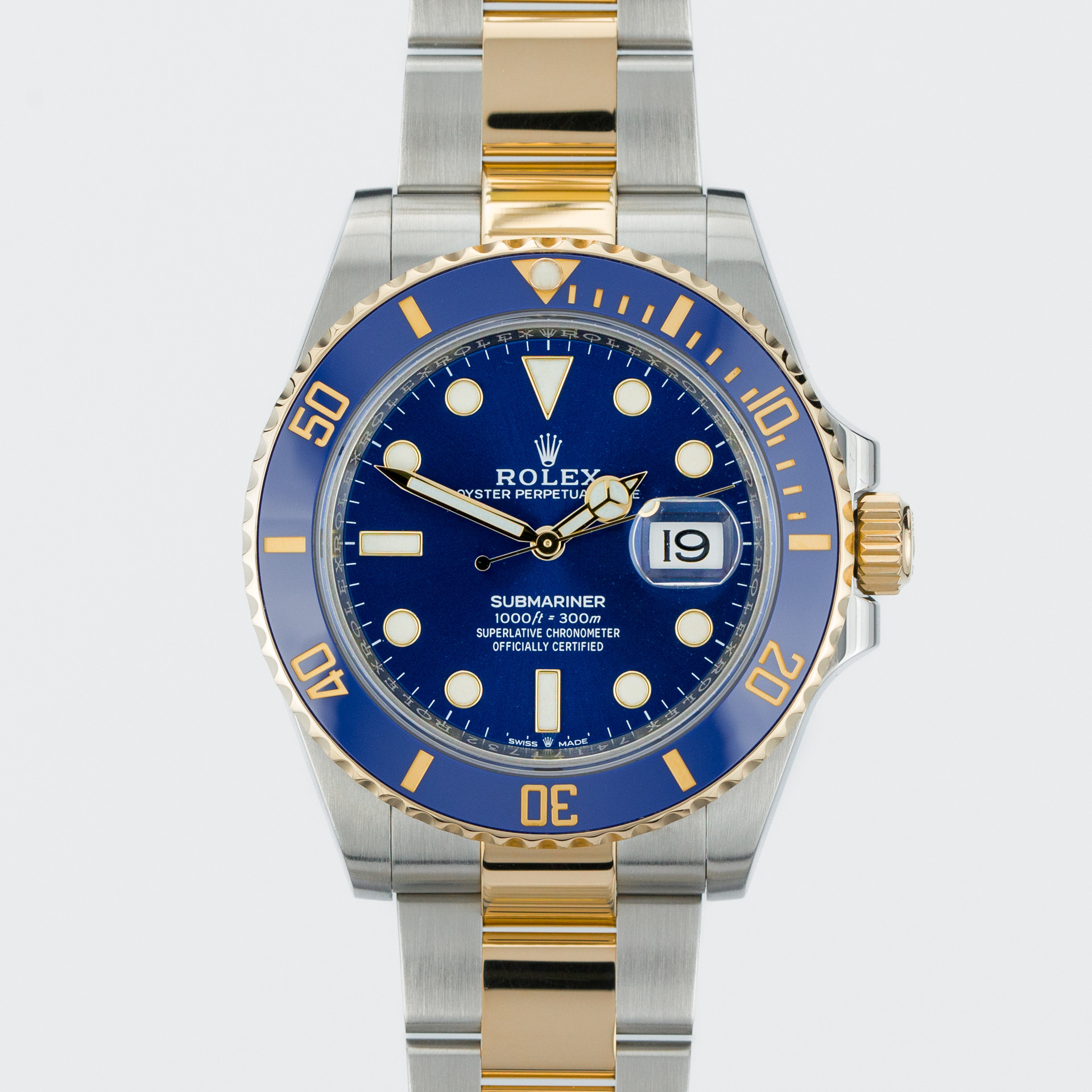 Submariner Date Yellow Rolesor 'Bluesy' - Image 1