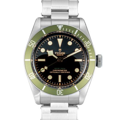 Tudor Black Bay Green Harrods Limited edition M79230G-0001 - New/Mint condition, 2021