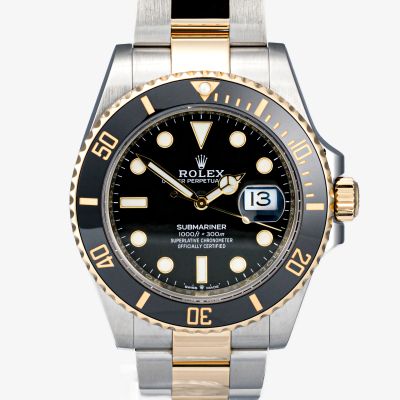 Rolex Submariner Date Gold & Steel 126613LN-0002 - Very Good condition, 2020