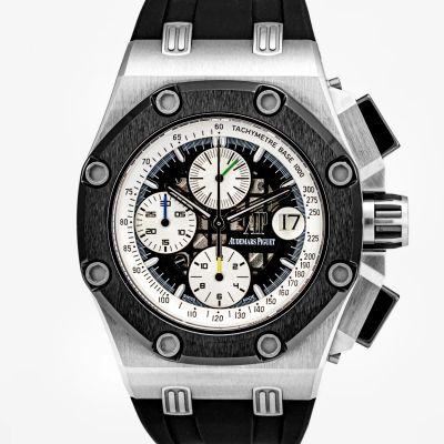 Audemars Piguet Royal Oak Offshore Chronograph 'Rubens Barrichello II' Ti 26078IO.OO.D001VS.01 - New/Mint condition