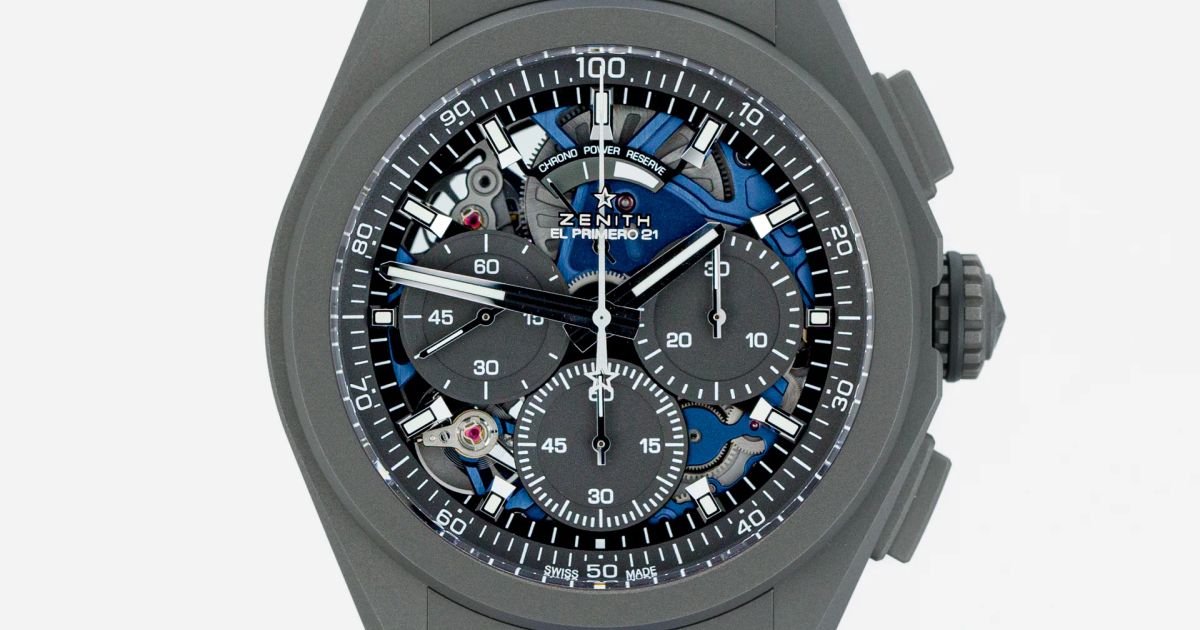 Zenith Defy El Primero 21 Ultrablue, New | ChronoTimepieces