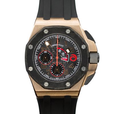 Audemars Piguet RO Offshore Chrono 44mm Rose Gold Alinghi Limited edition 26062OR.OO.A002CA.01 - Very Good condition, 2010