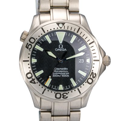 Omega Seamaster Diver 300M Chronometer Titanium 2231.50.00 - Very Good condition, 2005