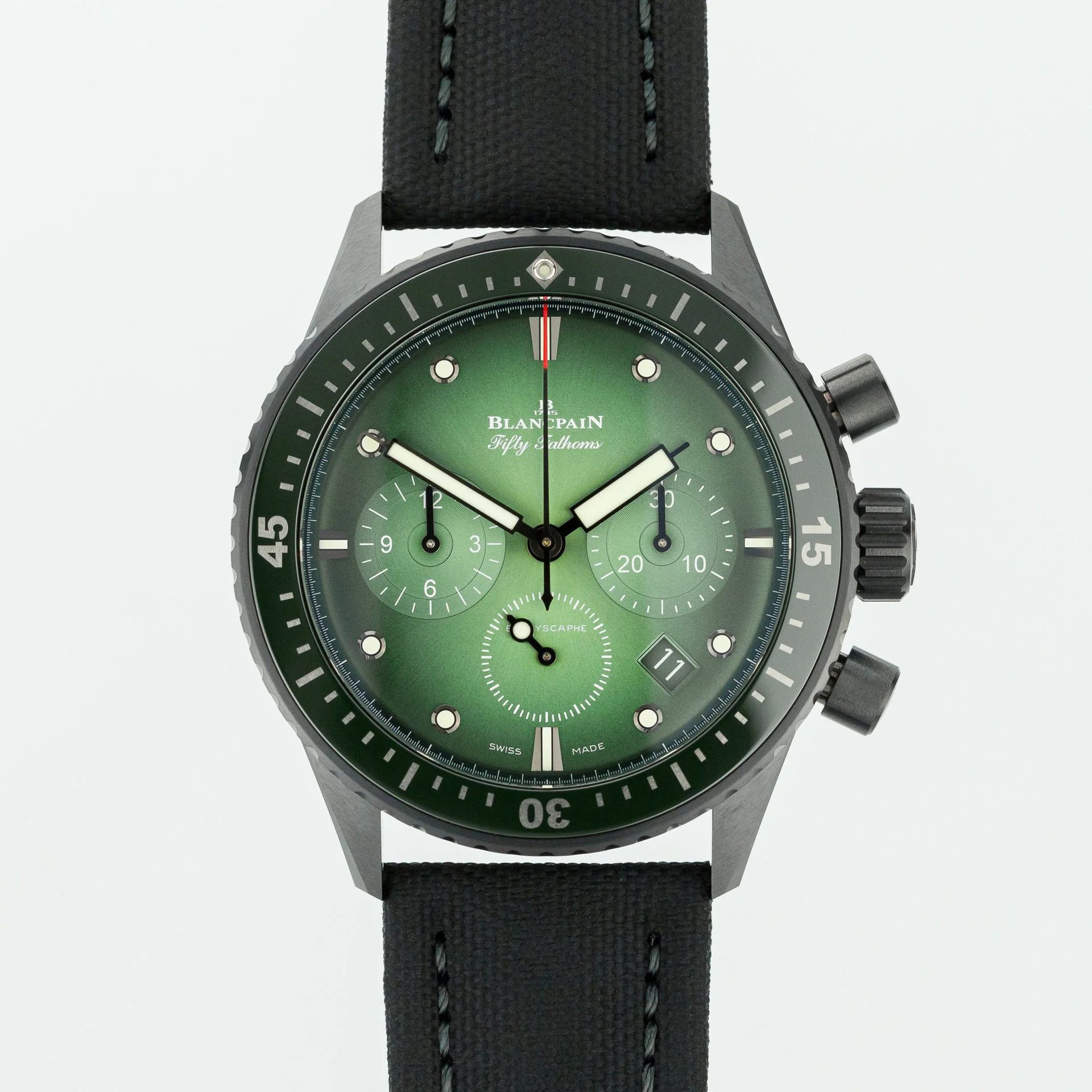 Blancpain Fifty Fathoms Bathyscaphe Chronographe Flyback 5200-0153-B52A Ceramic black 2022