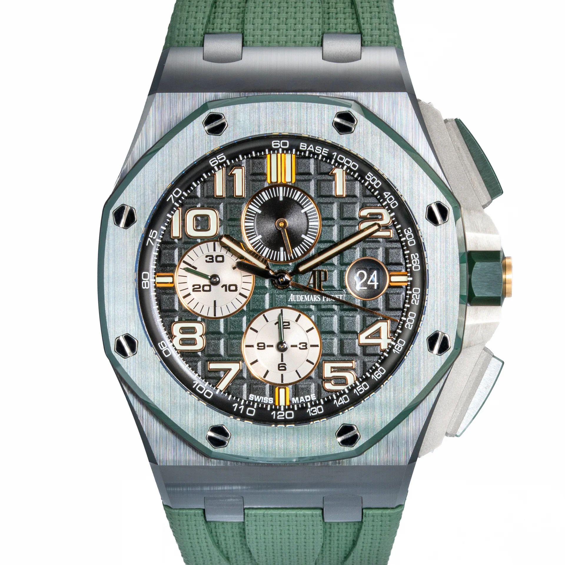 Audemars Piguet Royal Oak Offshore Chronograph 'Smoked Green' 26405CE.OO.A056CA.01.A Ceramic green 2020