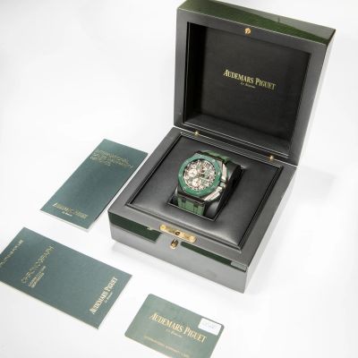 Audemars Piguet Royal Oak Offshore Chronograph 'Smoked Green' 26405CE.OO.A056CA.01.A - Alternate view