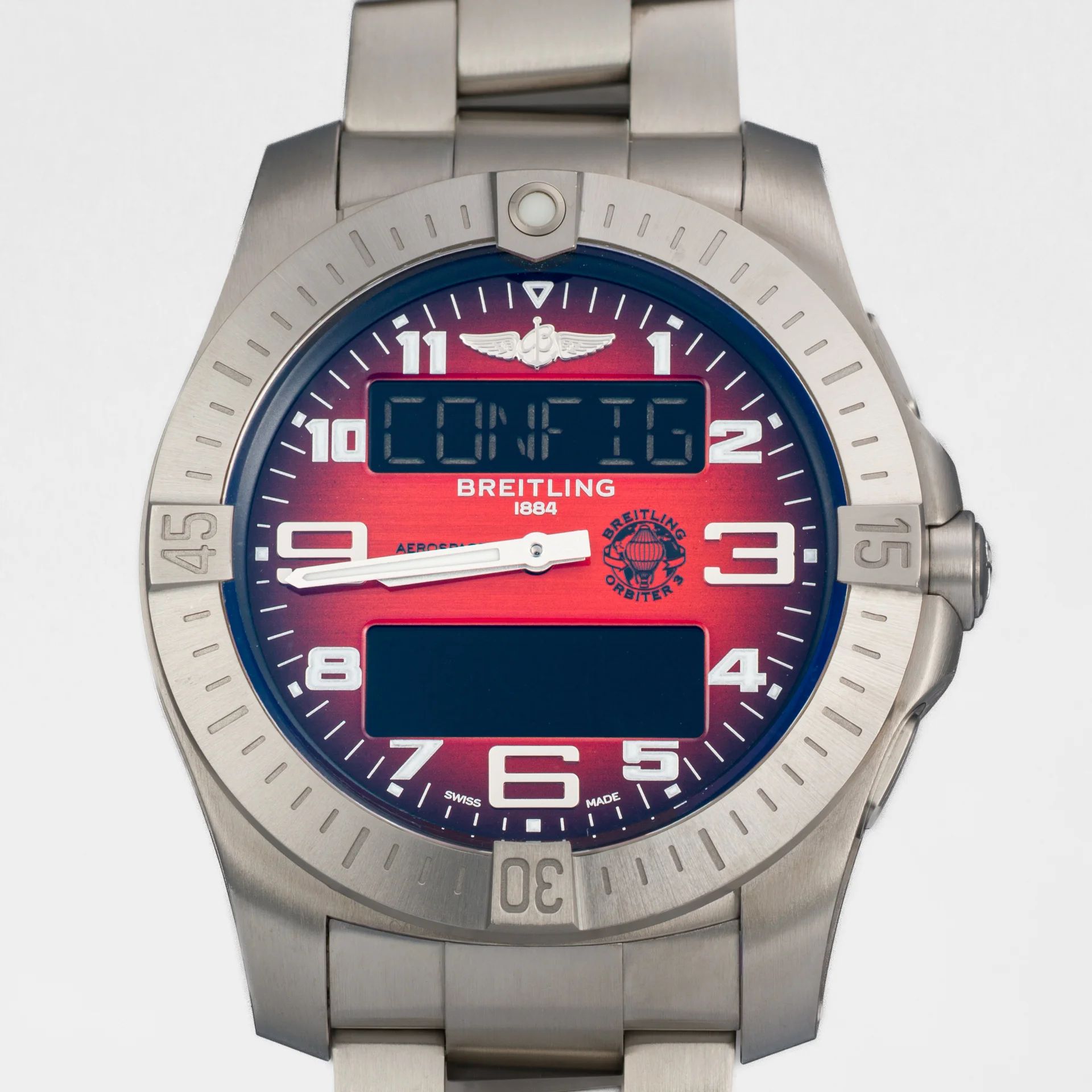 Breitling Aerospace B70 Orbiter 25th Anniversary edition EB70101A1O1E1 Titanium red 2024