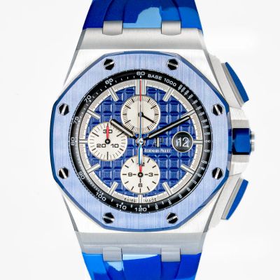 Audemars Piguet Royal Oak Offshore Chronograph 'Blue Camo' 26400SO.OO.A335CA.01 - Very Good condition, 2019