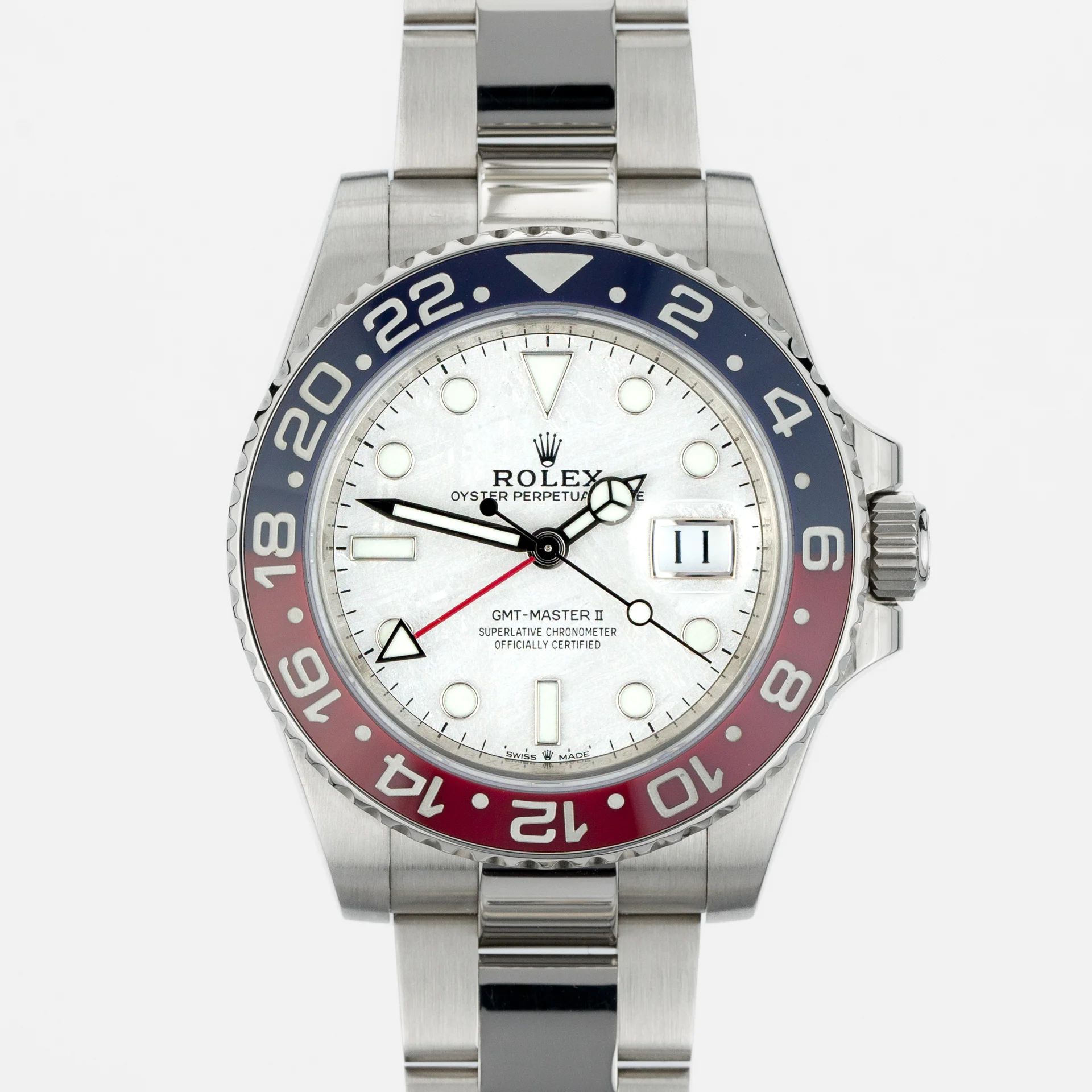 Rolex GMT-Master II 'Meteorite' White gold 126719BLRO-0002 White Gold Meteorite 2021