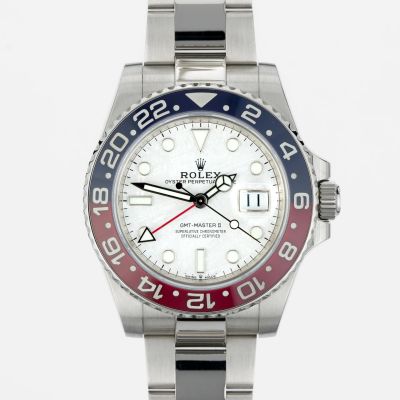 Rolex GMT-Master II 'Meteorite' White gold 126719BLRO-0002 - Very Good condition, 2021