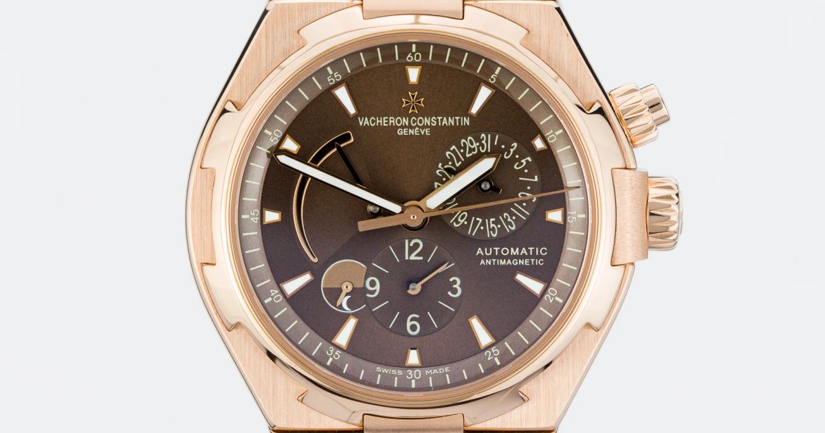 Vacheron Constantin Overseas Dual Time Pink Gold, Pre-Owned