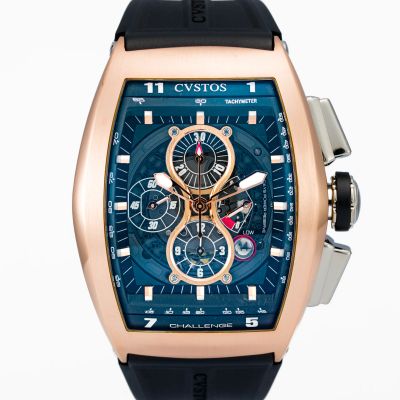 CVSTOS Challenge Chronograph GT Red Gold B00107 - Very Good condition, 2014