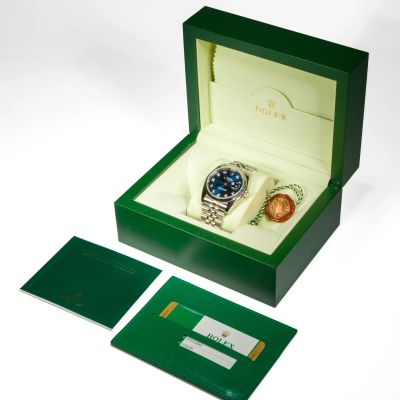 Rolex Datejust 36 Blue Diamond dial 116234-0142 - Alternate view