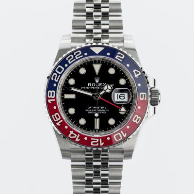 Rolex GMT-Master II 'Pepsi' on Jubilee 126710BLRO-0001 - Very Good condition, 2019