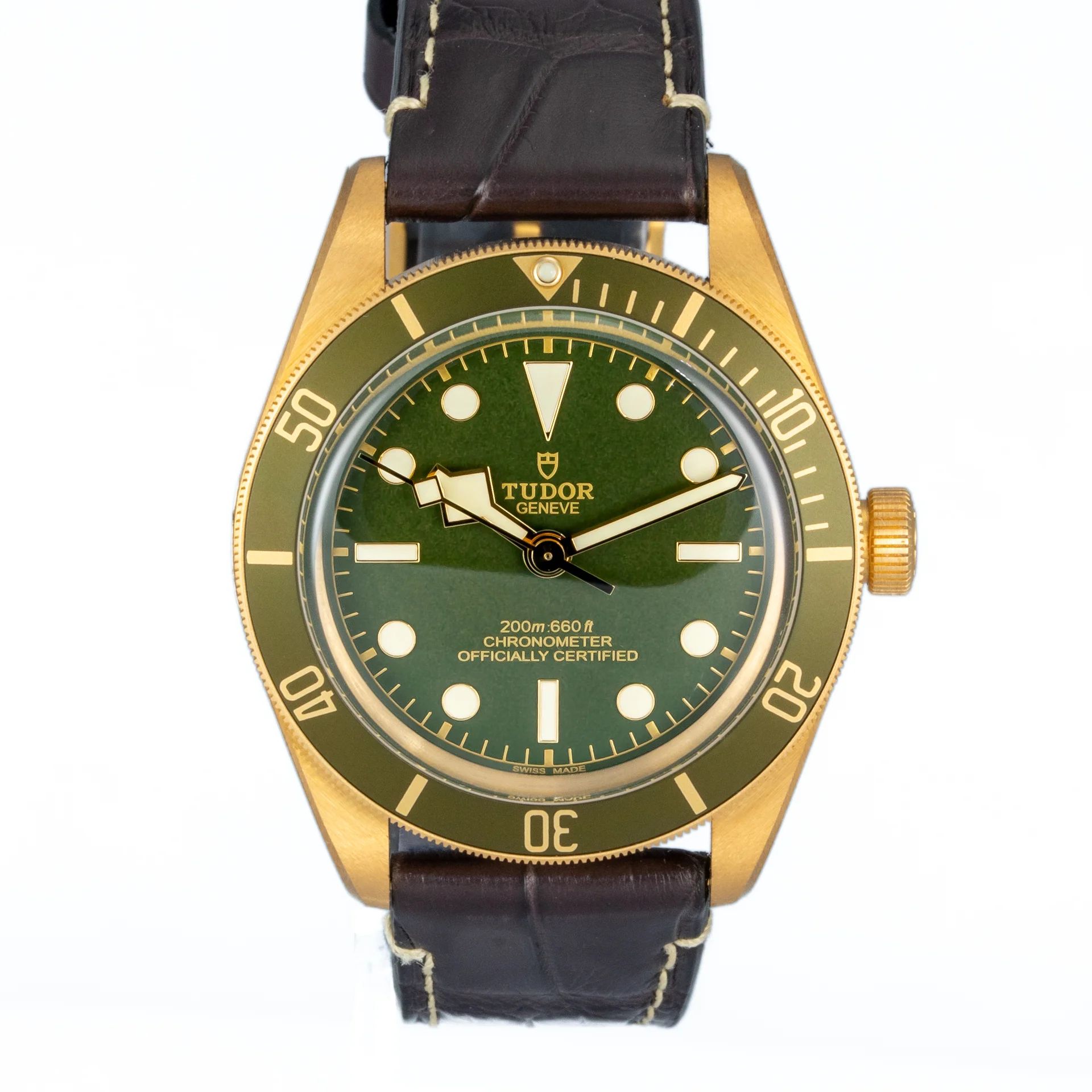 Tudor Black Bay 58 18K M79018V-0001 Yellow Gold Green 2022