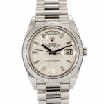Rolex Day-Date 40 mm Meteorite Baquette diamonds dial