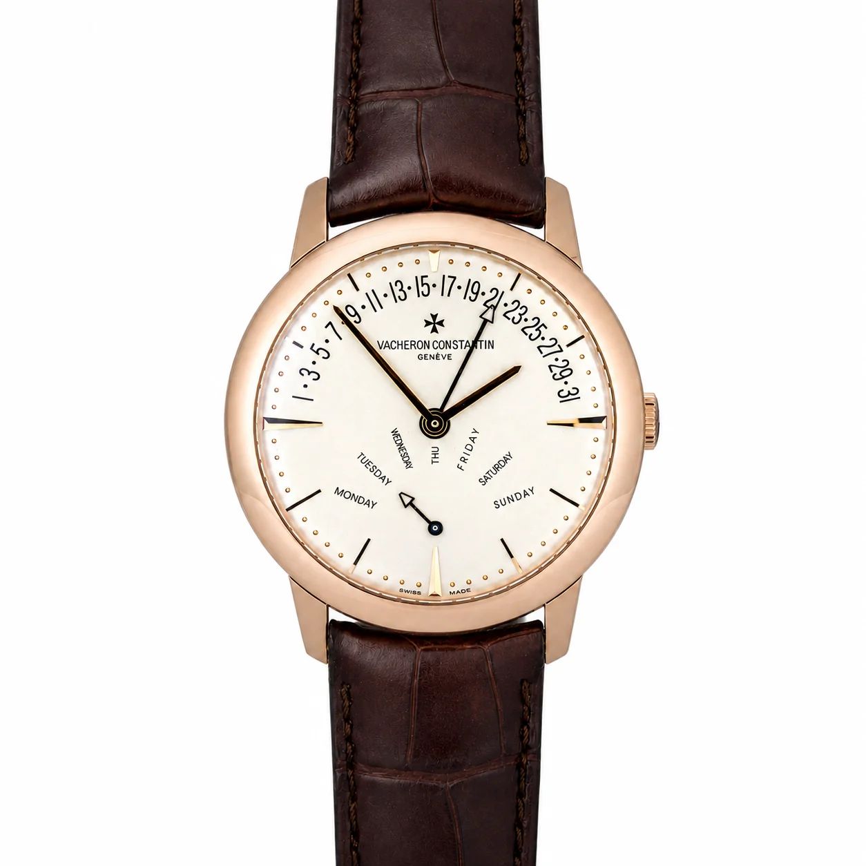 Vacheron Constantin Patrimony Retrograde Day-Date Rose Gold 86020/000R-9239 Rose Gold silver 2014