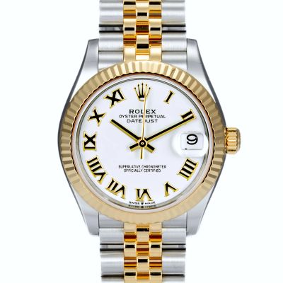 Rolex Datejust 31mm White Roman dial 278273-0001 - Unworn condition, 2025