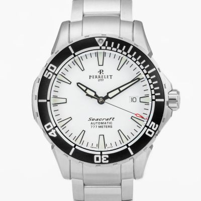 Perrelet Seacraft 3 Hands-Date Diver 42mm A1053/A - New/Mint condition