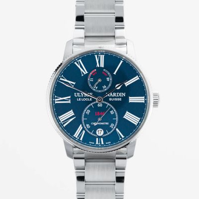 Ulysse Nardin Marine Torpilleur 1183-310-7M/43 - Very Good condition, 2018